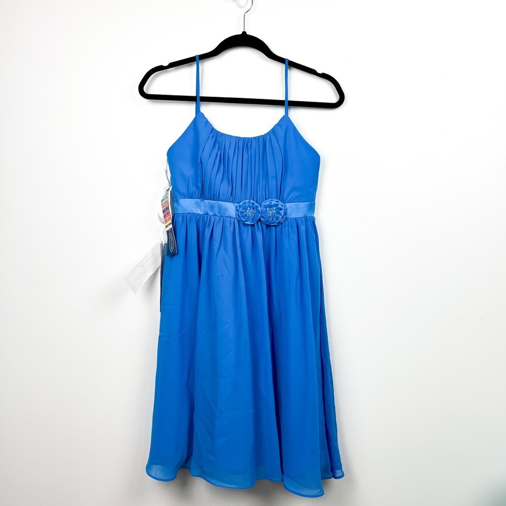 NWT Disney Alfred Angelo Blue Princess Inspired Party Dress